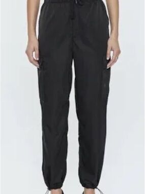 pistola Black Cargo Joggers with Drawstring Hem medium black